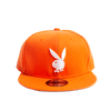 PLAYBOY THE WORLD IS YOUR PLAYGROUND PEACH FITTED HAT - Allstarelite.com