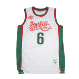 PORZINGIS WHITE BASKETBALL JERSEY - Allstarelite.com