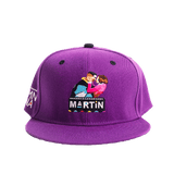 PURPLE DAMN GINA FITTED HAT - Allstarelite.com