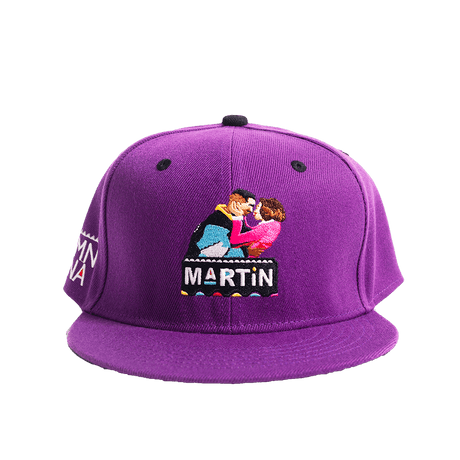 PURPLE DAMN GINA FITTED HAT - Allstarelite.com