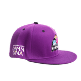 PURPLE DAMN GINA FITTED HAT - Allstarelite.com