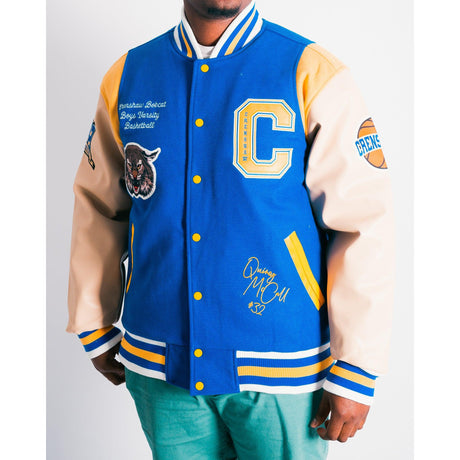 QUINCY MCCALL LOVE AND BASKETBALL VARSITY JACKET - Allstarelite.com