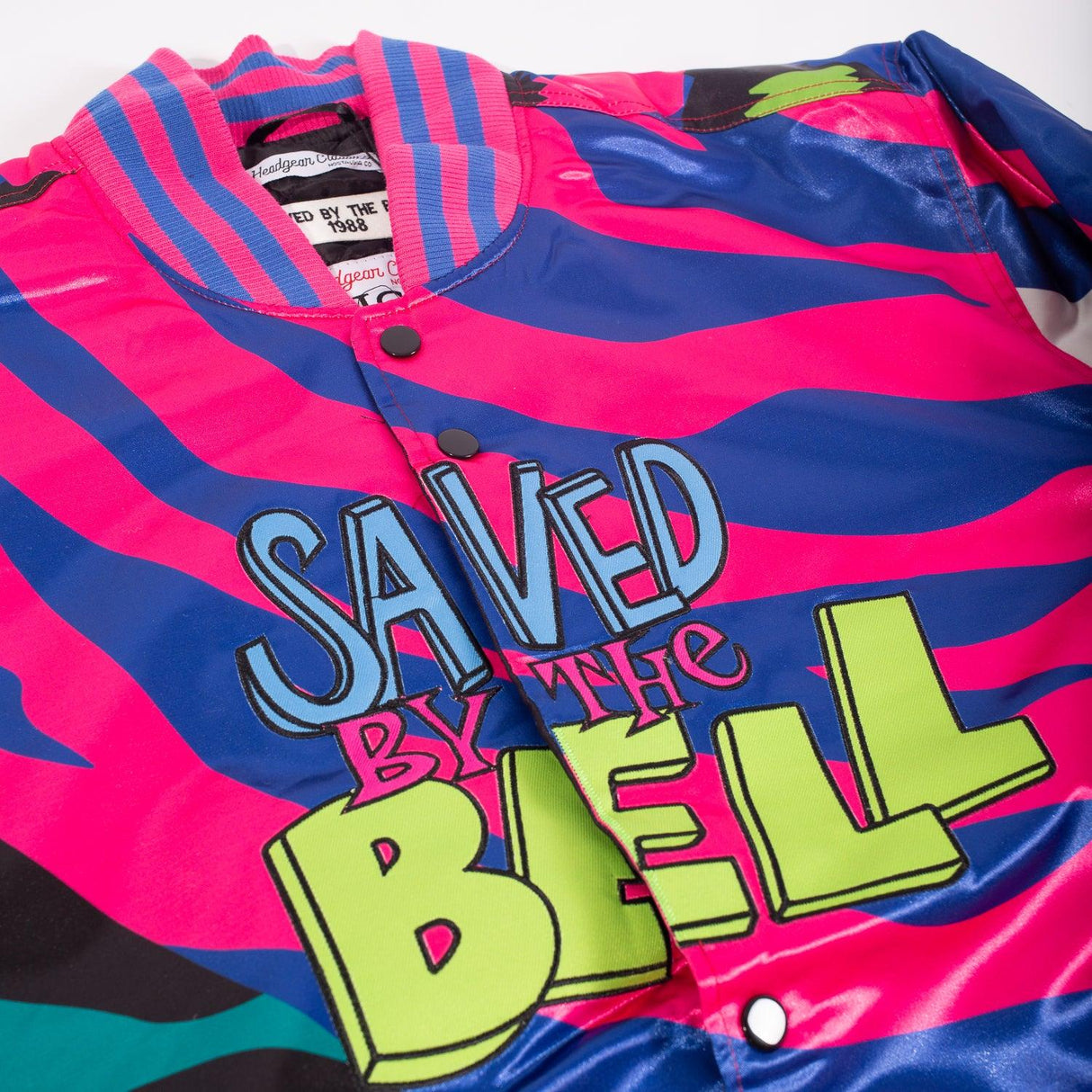 SAVED BY THE BELL SATIN JACKET - Allstarelite.com
