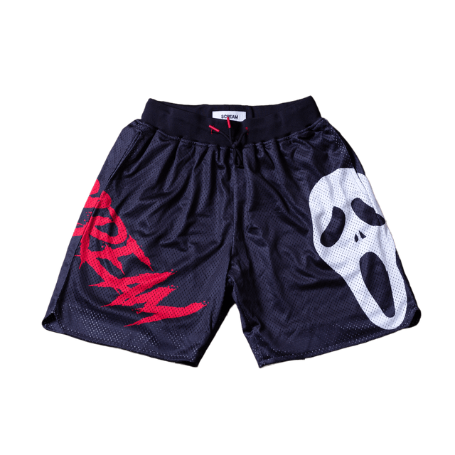 SCREAM BASKETBALL SHORTS BLACK - Allstarelite.com