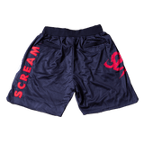 SCREAM BASKETBALL SHORTS BLACK - Allstarelite.com