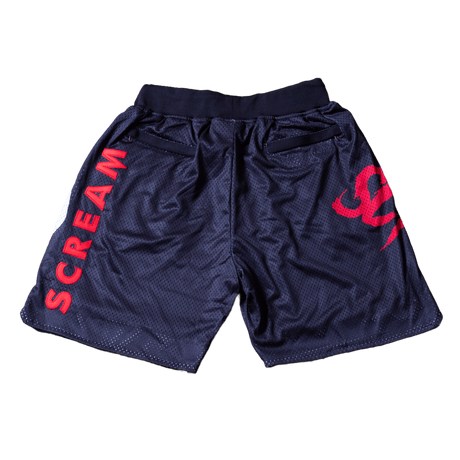 SCREAM BASKETBALL SHORTS BLACK - Allstarelite.com