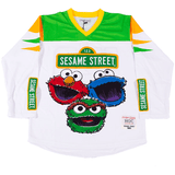 SESAME STREET YOUTH HOCKEY JERSEY WHITE - Allstarelite.com