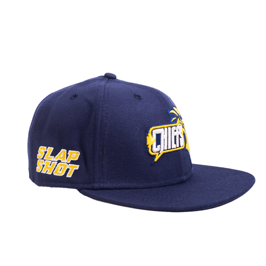 Slapshot Charlestown Chiefs Snapback Hat - Allstarelite.com