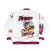 SPEED RACER SATIN JACKET WHITE - Allstarelite.com