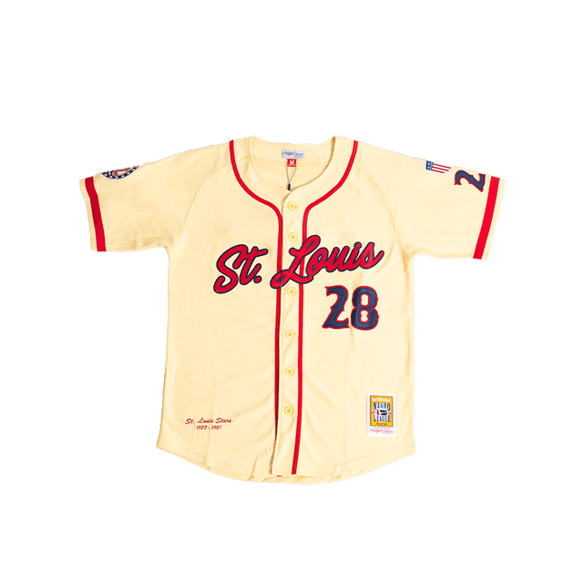 ST LOUIS STARS BUTTON DOWN JERSEY - Allstarelite.com