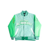 The Fresh Prince Bel-Air Academy Varsity Jacket In Green - Allstarelite.com