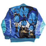 THE PROUD FAMILY GROSS SATIN JACKET NAVY - Allstarelite.com