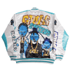 THE PROUD FAMILY GROSS SATIN JACKET WHITE - Allstarelite.com