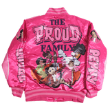 THE PROUD FAMILY PENNY SATIN JACKET PINK - Allstarelite.com