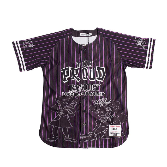 THE PROUD FAMILY PROUDER YOUTH BASEBALL JERSEY - Allstarelite.com