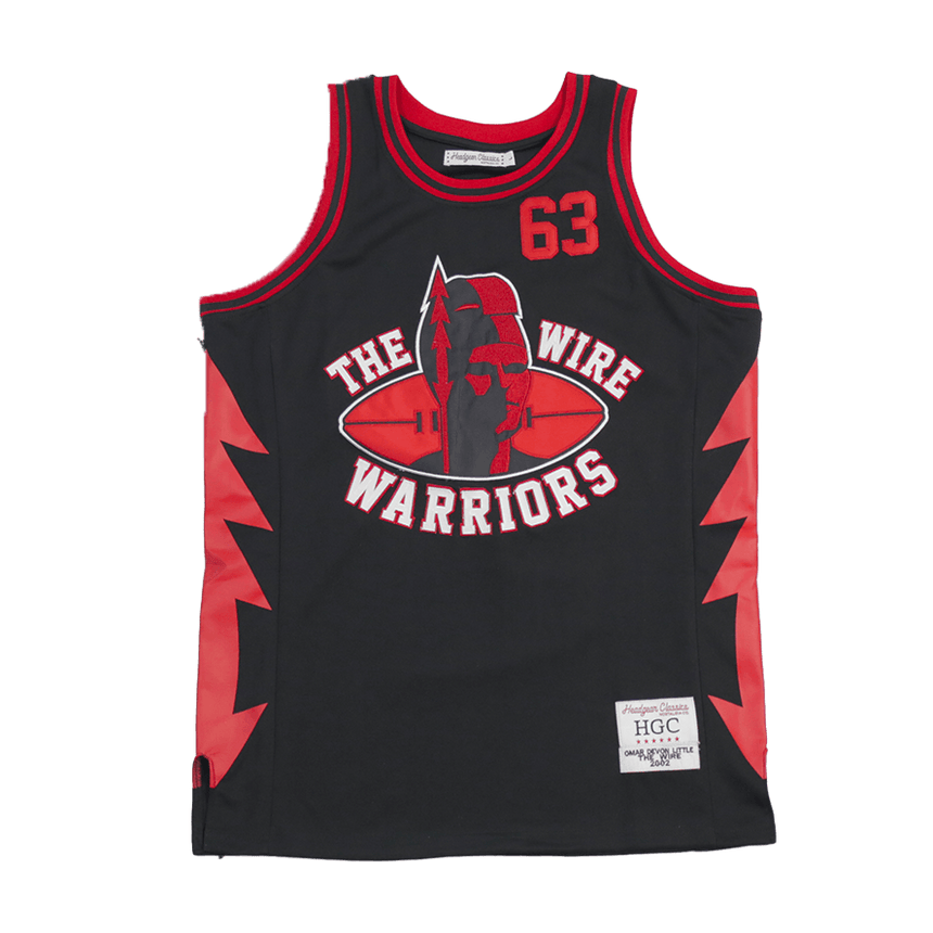 THE WIRE OMAR BASKETBALL JERSEY - Allstarelite.com