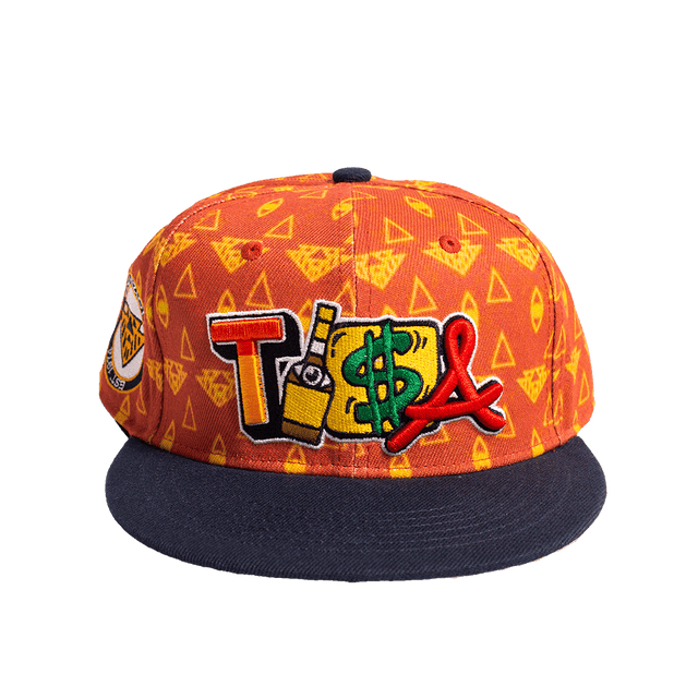 TISA VISION LEATHER PRINTED FITTED HAT - Allstarelite.com