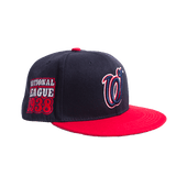 WASHINGTON BLACK SENATORS FITTED HAT - Allstarelite.com