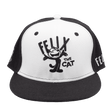 WHITE FRONT FELIX THE CAT FITTED HAT - Allstarelite.com
