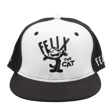 WHITE FRONT FELIX THE CAT FITTED HAT - Allstarelite.com