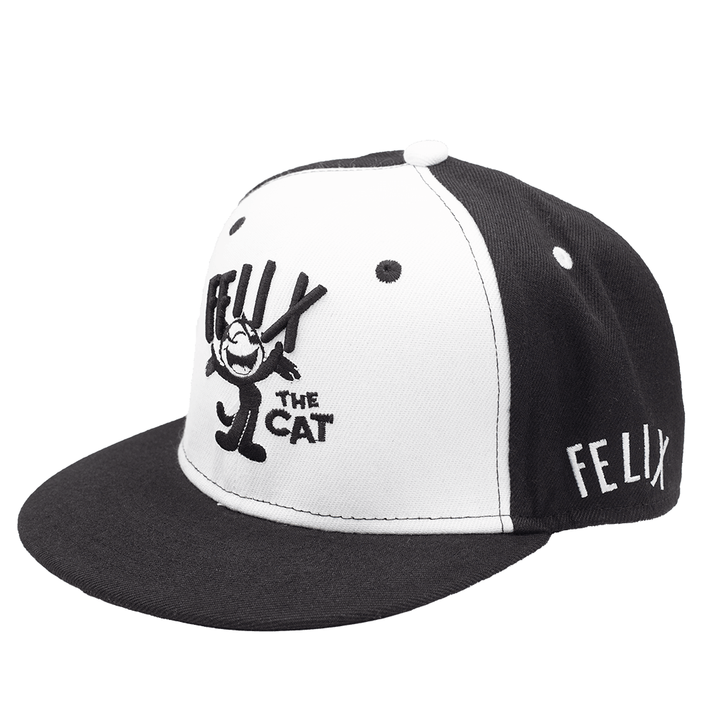 WHITE FRONT FELIX THE CAT FITTED HAT - Allstarelite.com