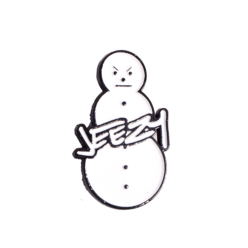 WHITE JEEZY PIN - Allstarelite.com