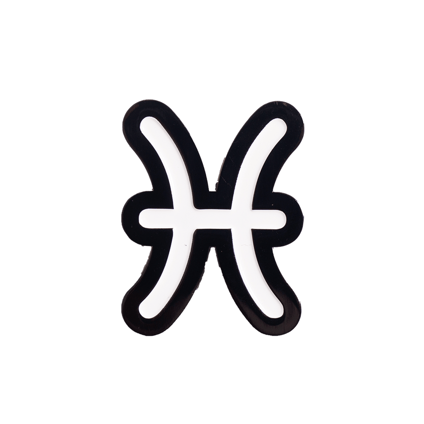 WHITE PISCES PIN - Allstarelite.com