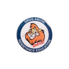 WHITE/BLUE/BROWN DRUG ABUSE RESISTANCE EDUCATION PIN - Allstarelite.com