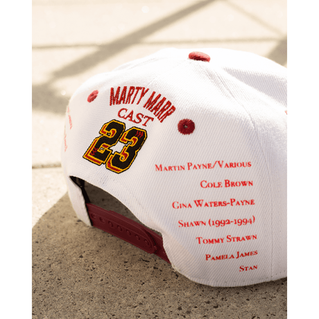 MARTIN CAST WHITE SNAPBACK - Allstarelite.com