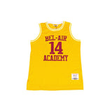 Will Smith Bel-Air Academy Basketball Jersey Gold - Allstarelite.com