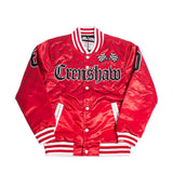 YOUTH BOOGIE CRENSHAW SATIN JACKET RED - Allstarelite.com