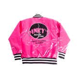 YOUTH PINKY'S RECORDS SATIN JACKET - Allstarelite.com